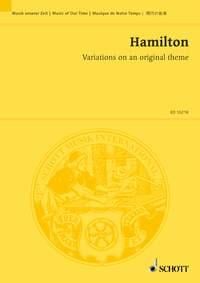 Variations on an original theme op. 1